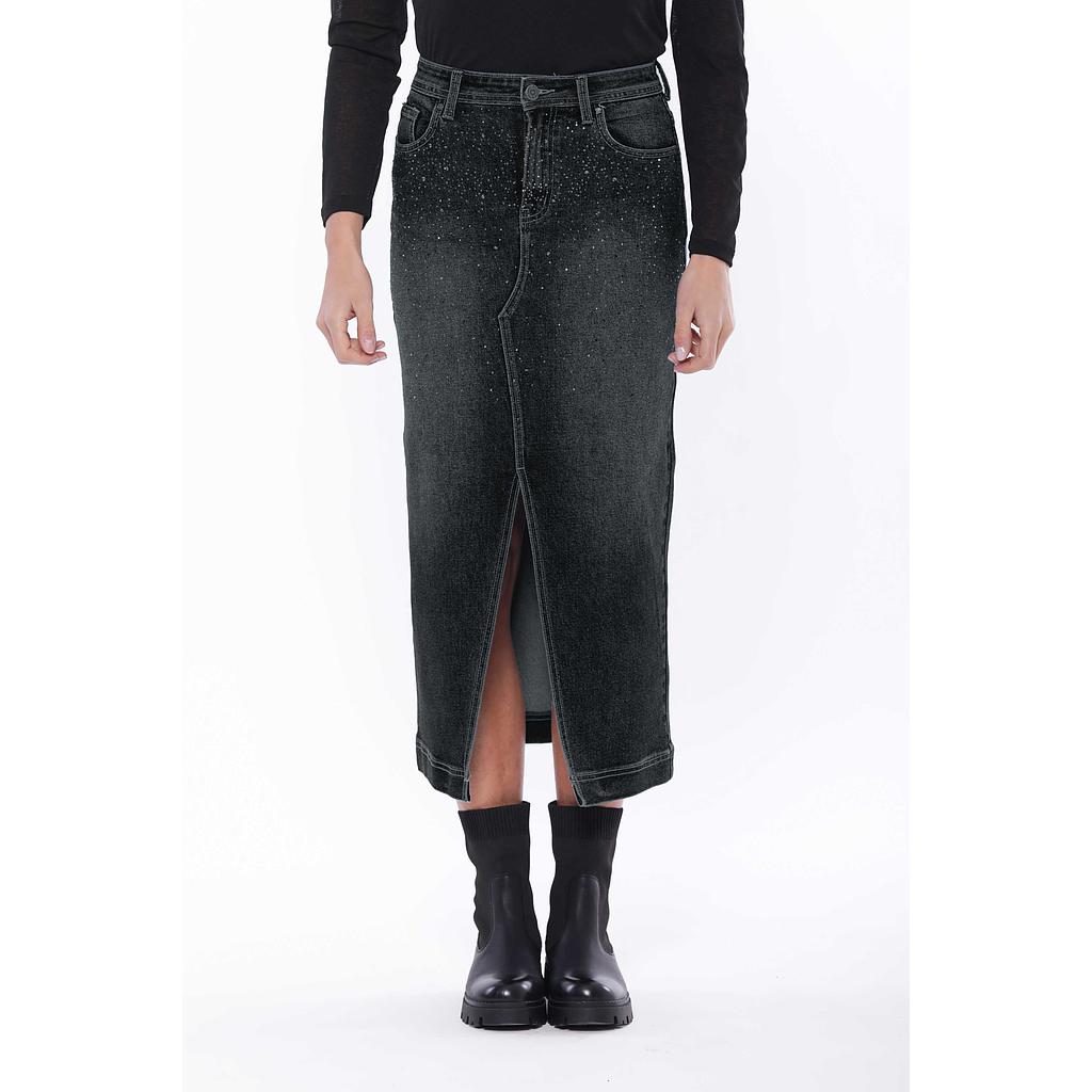 MIMI MUA GONNA JEANS NERO